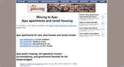 Desktop Screenshot of ajax.ontariotenants.ca