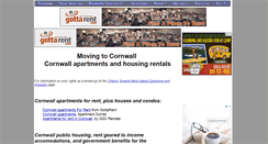 Desktop Screenshot of cornwall.ontariotenants.ca