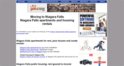 Desktop Screenshot of niagarafalls.ontariotenants.ca