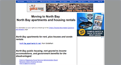 Desktop Screenshot of northbay.ontariotenants.ca