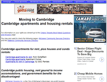 Tablet Screenshot of cambridge.ontariotenants.ca