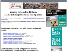 Tablet Screenshot of london.ontariotenants.ca
