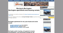 Desktop Screenshot of burlington.ontariotenants.ca