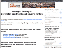 Tablet Screenshot of burlington.ontariotenants.ca
