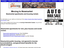 Tablet Screenshot of newmarket.ontariotenants.ca