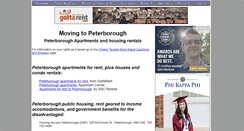 Desktop Screenshot of peterborough.ontariotenants.ca