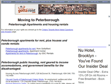 Tablet Screenshot of peterborough.ontariotenants.ca